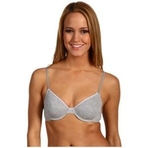 NWT Calvin Klein F1028 CK One Cotton Underwire Bra